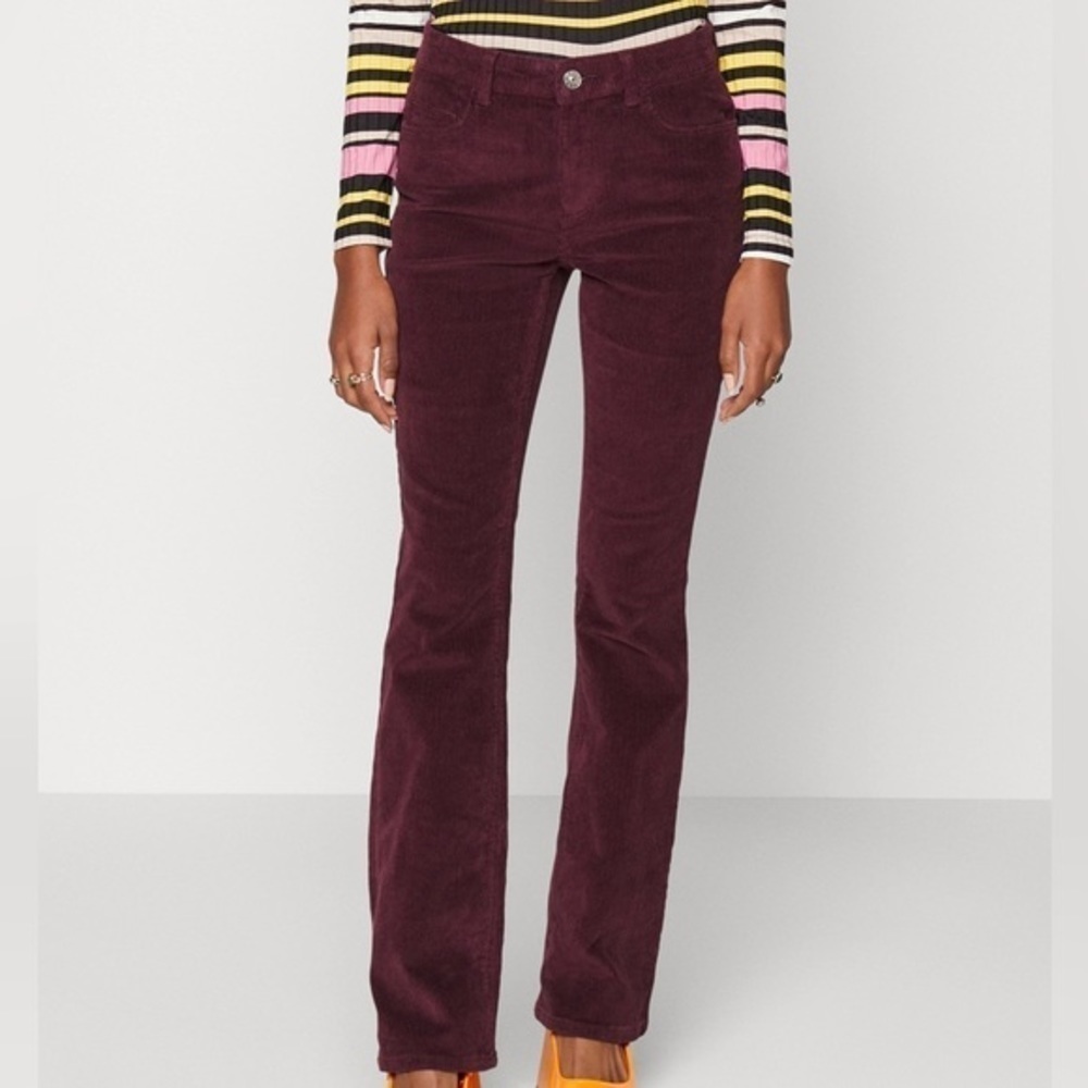 NEW LOFT | Corduroy Boot Cut Pants in Mauve - NWT - Size 26/2​​​